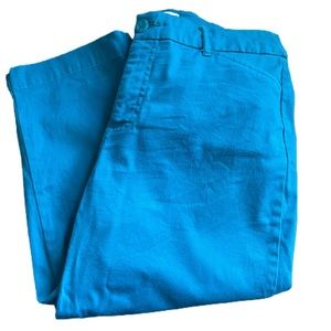 St. John’s Bay bright blue women’s capris